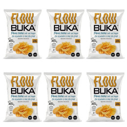 Pack 6 Buka Papas Fritas Flow con Sal de Mar - 35 grs