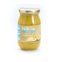 Niboo Picado Pollo y Verduras - 210 grs