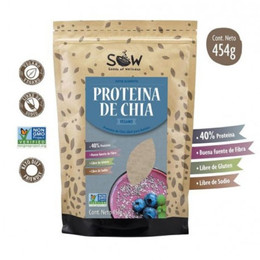 Proteína de Chía Sow - 454 grs