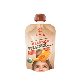AMA Puré de Frutas Manzana Plátano Zapallo - 90 grs