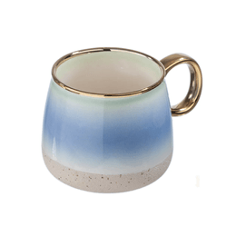 Taza Cerámica Azul - 450 ml