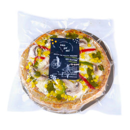 Pizza de Masa Madre Sin Gluten Vegana Primavera