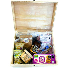 PACK REGALO DESAYUNO (CAJA MADERA)