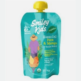 Pack 6 Smiley Kids Pera Mango - 90 grs 