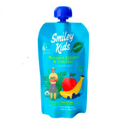  Pack 6 Smiley Kids Manzana Plátano Arándano - 90 grs 
