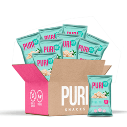 Pack COLACIÓN 20 Puripop Popcorn Individual Endulzada