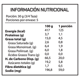 Galletas Clever Cookies Choco Chips Familiar - 150 grs