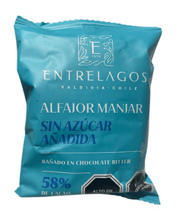 Alfajor Manjar Bitter Sin Azùcar - 45 grs