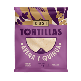 Tortillas de Avena y Quinoa - 224 grs Marca Cusi