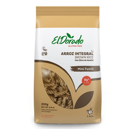	Pasta Arroz Integral Fusilli El Dorado - 250 grs