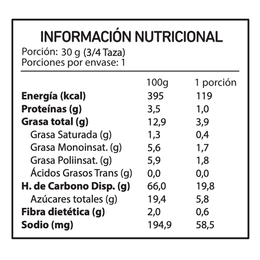 Galletas Clever Cookies Coco Limón Familiar - 150 grs
