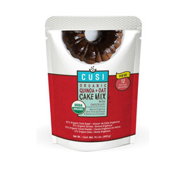  CUSI Mezcla Orgánica para Queque Quinoa y Avena con Chocolate - 400 grs