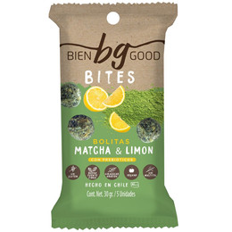 Bolitas Matcha Limón Bien BG Good - 30 grs