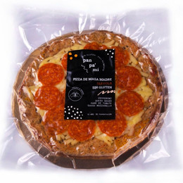 Pizza de Masa Madre Sin Gluten Diavola