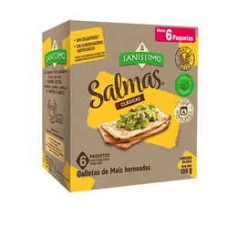Galletas Salmas de Maíz Horneadas - 108 grs
