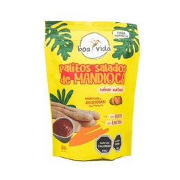 Palitos Familiar Salados de Mandioca Sabor Natural - 130 grs 