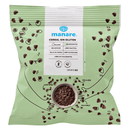 Cereal Sin Gluten Cacao - 25 grs Manare