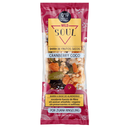Soul Bar Cranberry y Coco - 30 grs