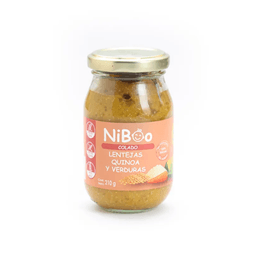 Niboo Colado Lentejas Quinoa y Verduras - 210 grs