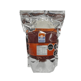 Chocono Chips de Chocolate 72% Cacao sin Azùcar - 1 Kilo