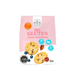 Ecovida Galletas Berries Sin Gluten - 150 grs