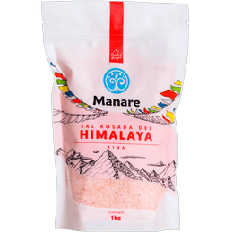  Sal Rosada del Himalaya Fina - 1 Kilo Manare