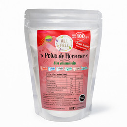 Polvo de Hornear Sin Aluminio Allfree - 100 grs