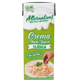 Vilay Crema Vegetal Sin Lactosa - 200 ml