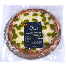 Pizza de Masa Madre Sin Gluten Margarita