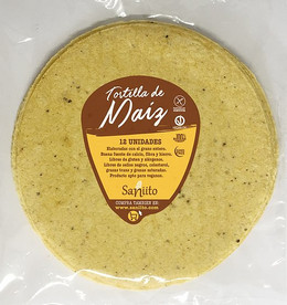 Tortilla de Maiz 21cm - 12 unidades