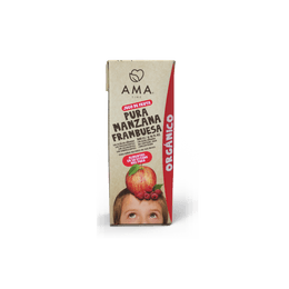 AMA Jugo de Fruta Manzana Frambuesa Orgánico - 200 ml