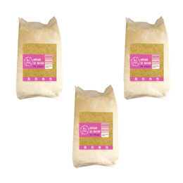 Pack 3 Harina de Avena Integral sin Gluten Allfree - 1 Kilo