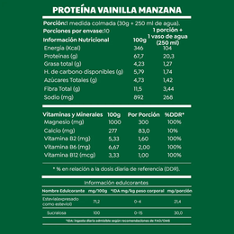 Proteína Lean Active Vainilla Manzana - 300gr