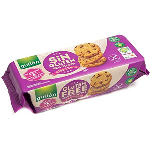Gullón Sin Gluten Chip Choco - 130 grs - 601673-GALLETA_CHOCOLATE.jpg