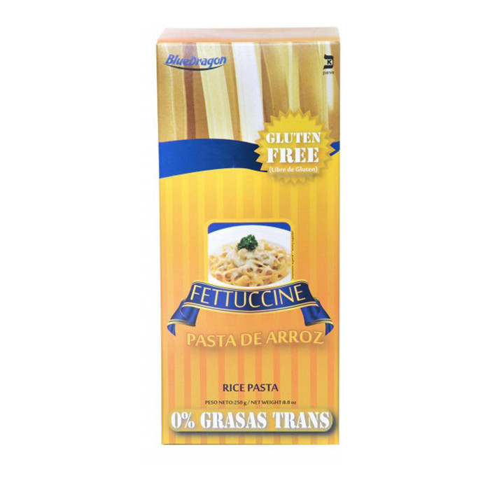 Pasta de Arroz Fettuccine Blue Dragon - 250 grs - fetuccini.jpg