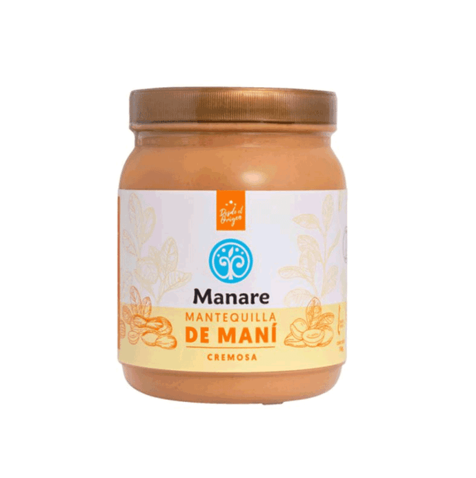 Mantequilla de Maní Cremosa - 1 Kilo Manare - 1kilo.png