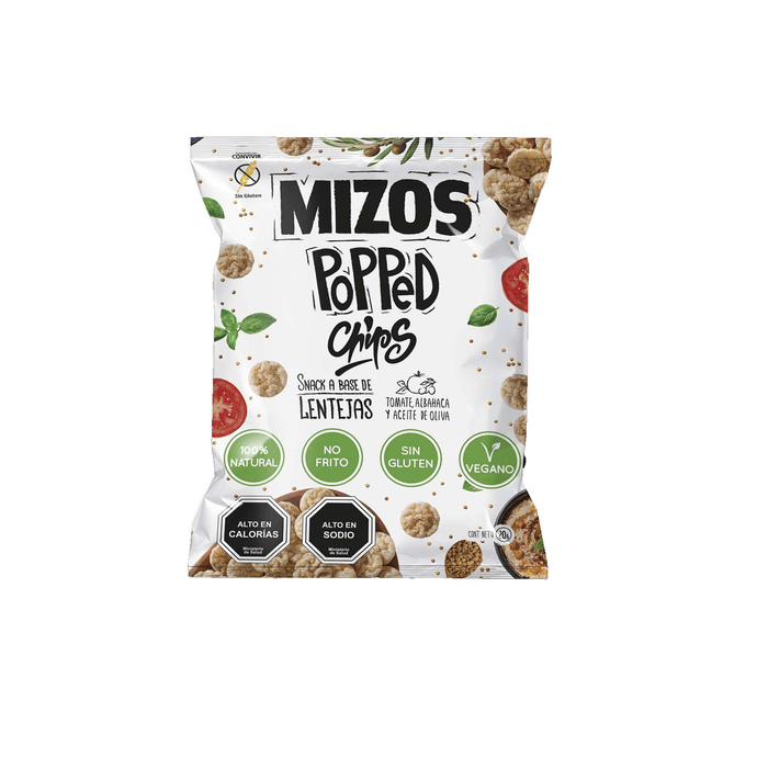 Mizos Pack 6 Snack Popped Tomate Albahaca y Aceite de Oliva - 20 grs - 723417-457590-popped_albahaca_individual.png