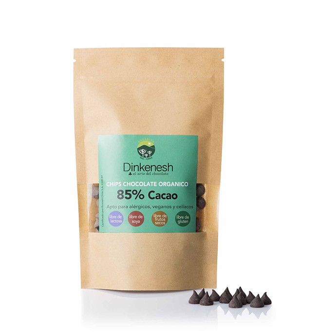 Dinkenesh Chips de Chocolate Orgánico 85% Cacao - 100 grs - CHIPS 85%.jpg
