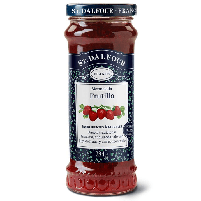 Mermelada SIN AZÚCAR St. Dalfour Frutilla - 284 grs - Frutilla.png