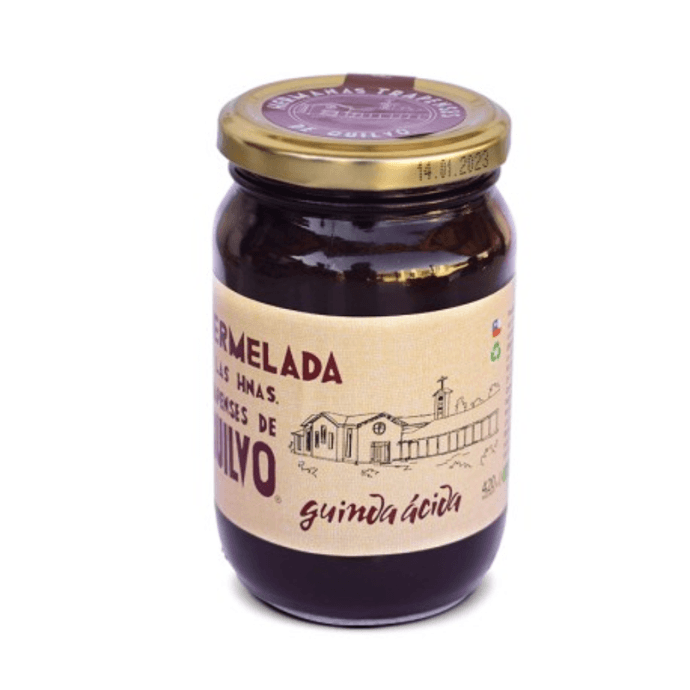 Mermelada Hermanas Trapenses Guinda - 420 grs  - Diseño sin título - 2026-02-12T164436.358.png