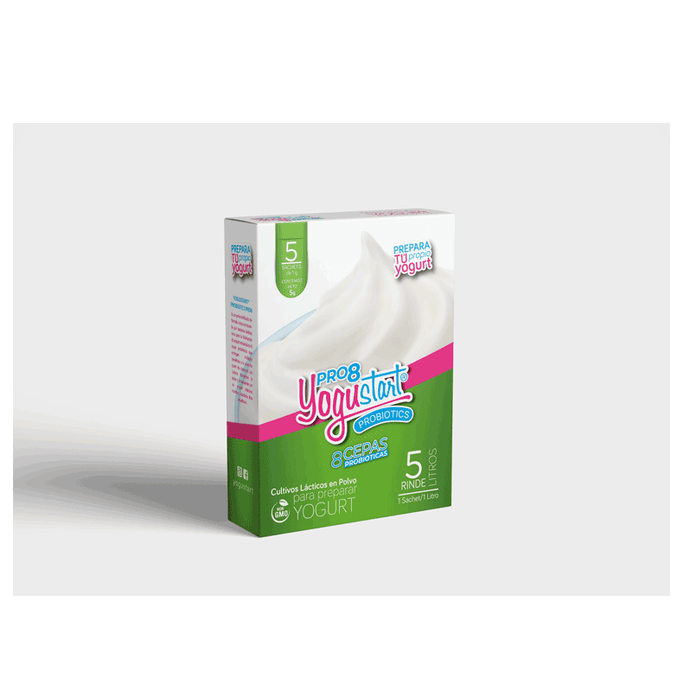  Yogustart Pro 8 Cultivo Probiótico Para Yogurt ( 5 sachet ) - Caja-Adelante.png