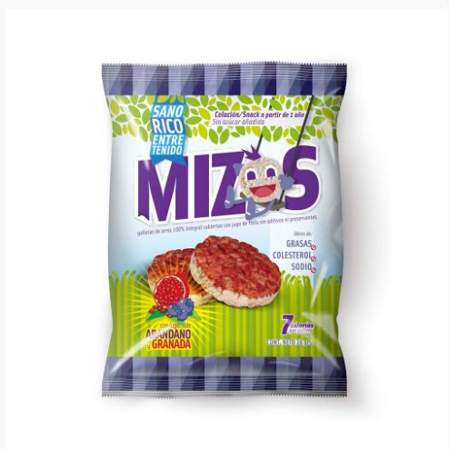 Mizos Galletas de Arroz Arándano y Granada - 16 grs - Arandano.png