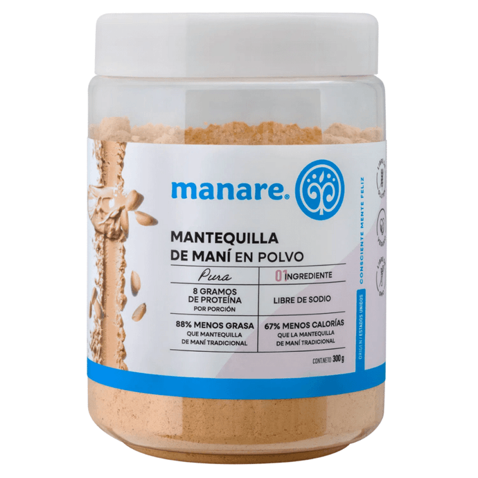 Mantequilla de Maní en Polvo - 300 grs Manare - Diseño sin título - 2025-06-18T151205.062.png