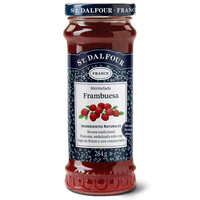 Mermelada SIN AZÚCAR St. Dalfour Frambuesa - 284 grs - Frambuesa.png