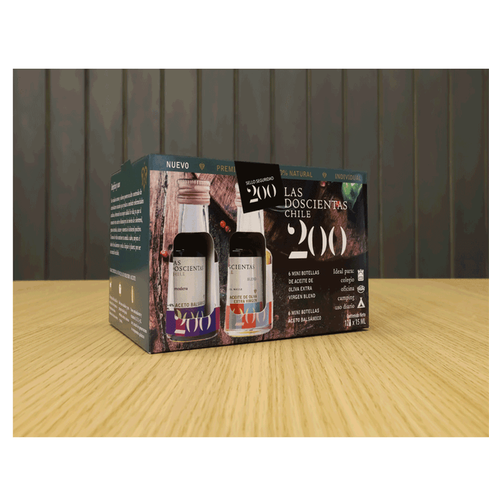Pack Aceite de Oliva Extra Virgen Blend y Aceto Balsámico 15 ml - Las 200 - 750549-Blend-y-balsamico.png