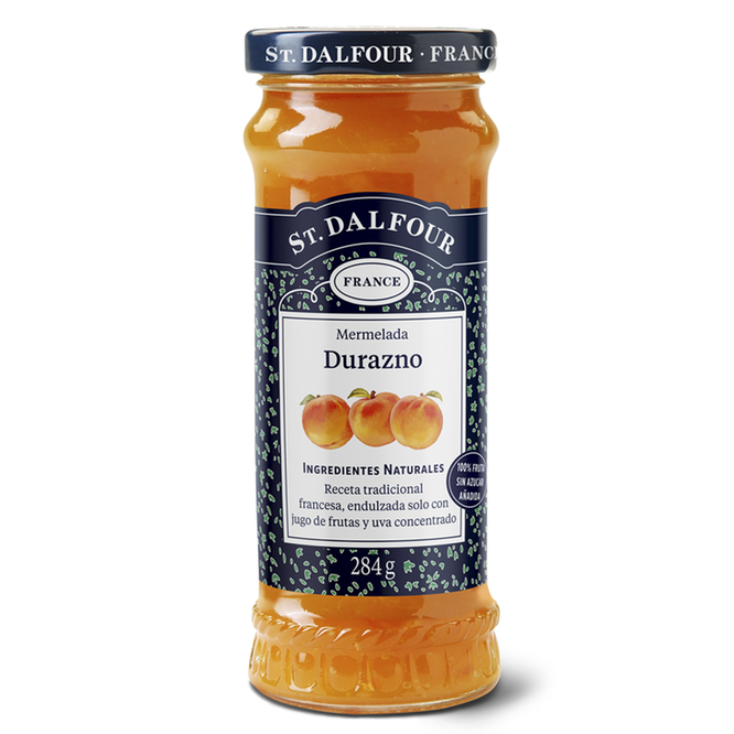 Mermelada SIN AZÚCAR St. Dalfour Durazno - 284 grs - Durazno.png