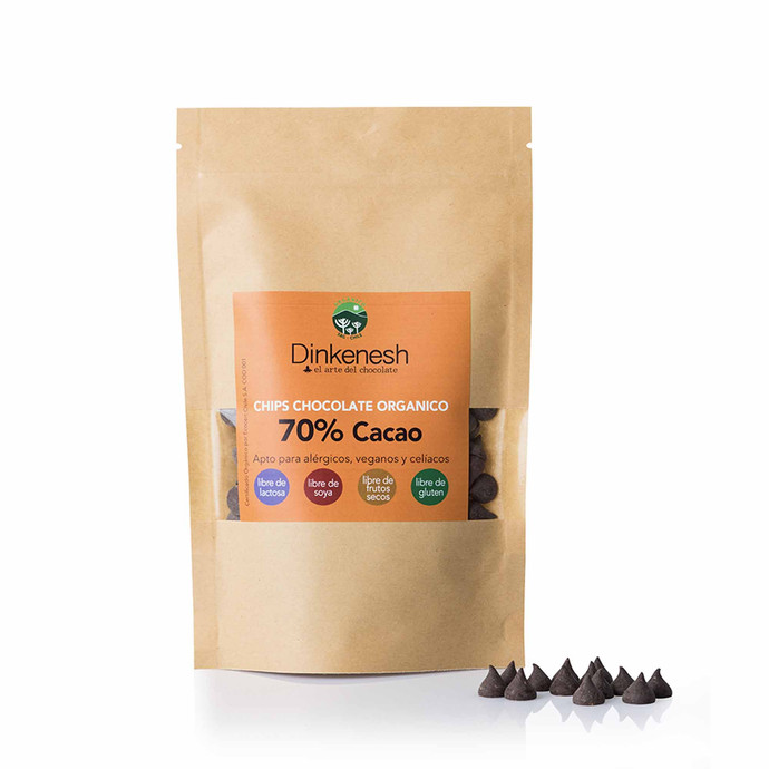 Dinkenesh Chips de Chocolate Orgánico 70% Cacao - 100 grs  - CHIPS  70%.jpg