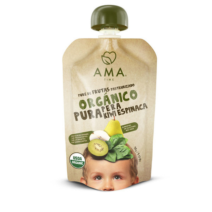 Pack 8 AMA Pera Kiwi Espinaca Orgánico - 90 grs - KIWI.jpg
