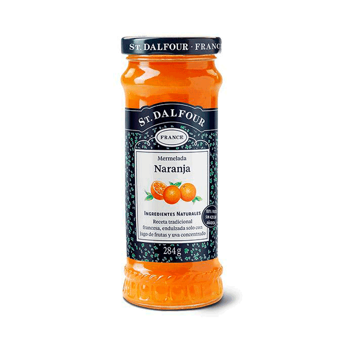 Mermelada SIN AZÚCAR St. Dalfour Naranja - 284 grs - Naranja.png