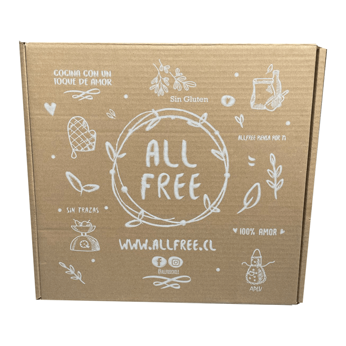 Caja Kraft Ecológica - Simple, linda y perfecta para regalar  - caja kraft allfree.png